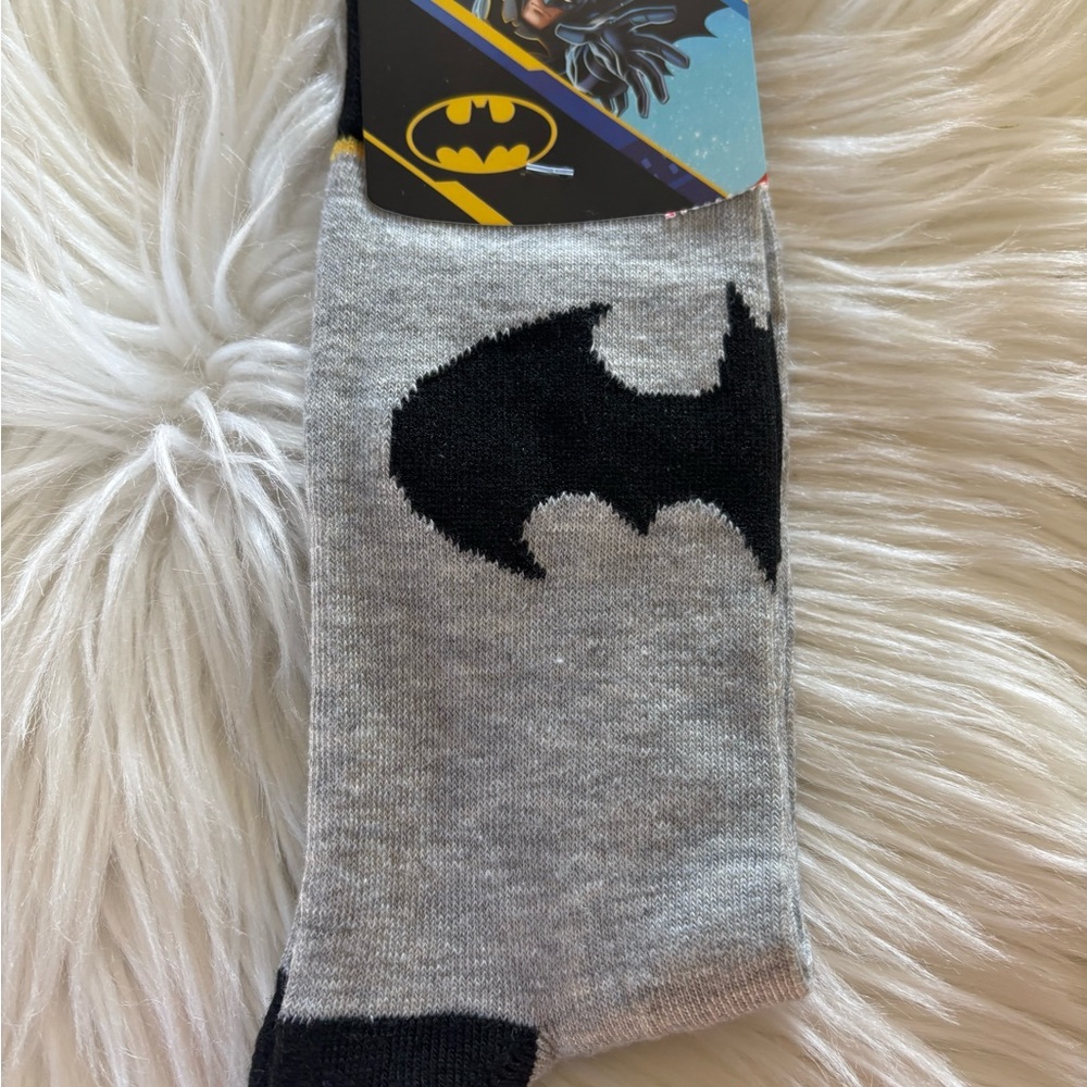Batman Gray and Black Socks new